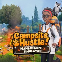 Campsite Hustle! – Management Simulator — cover artwork