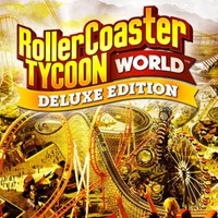 RollerCoaster Tycoon World Deluxe Edtion — cover artwork