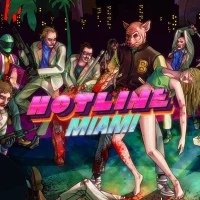 Hotline Miami — cover artwork